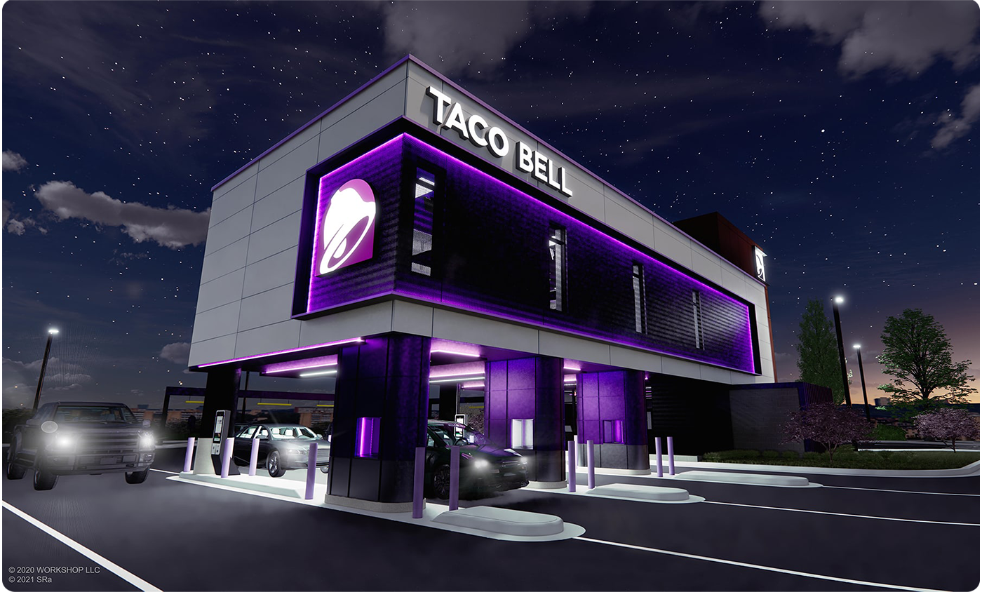 Taco Bell's defy concept
